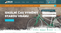 Desktop Screenshot of heliasport.cz